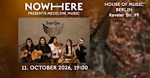 Medicine Music Konzert mit Ragde Lobo Live