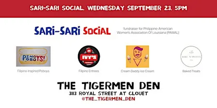 Sari-Sari Social with Filipino Poboys and lots more