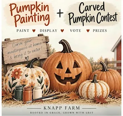 Pumpkin Painting & Carved Pumpkin Contest