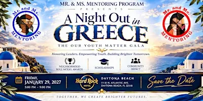 A Night Out in Greece - Our Youth Matter Gala 2027