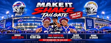 MAKE IT SHAKE TAILGATE- THE CHEFS X DJ SPIN