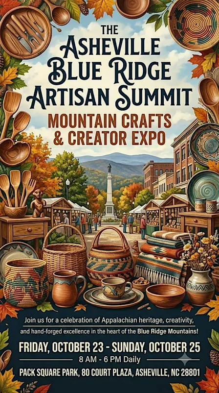 The Asheville Blue Ridge Artisan Summit: Mountain Crafts & Creator Expo