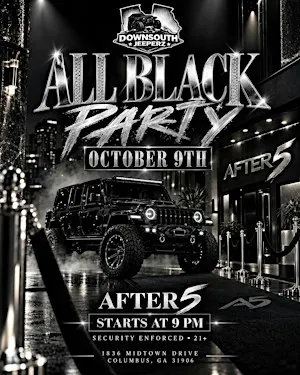 All Black Party