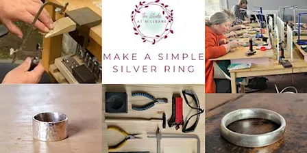 Make a simple silver ring - jewellery making workshop.