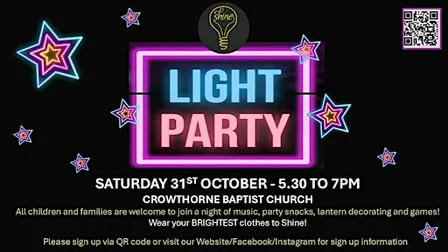 Shine Light Party - October 2026