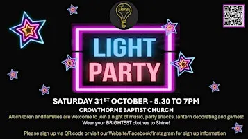 Shine Light Party - October 2026