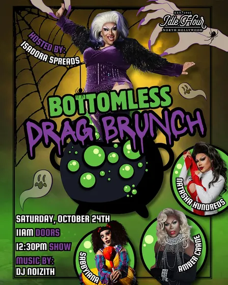 Spooky Bottomless Drag Brunch! 10/24