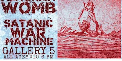 Rival Booking:The Get Off, Plutonium Womb, False Sense, Satanic War Machine