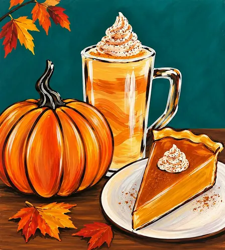 Pumpkin Everything  Sip & Paint