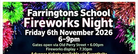 Farrington's Fireworks Spectular 2026