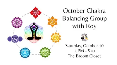 October Chakra Balancing Group with Roy