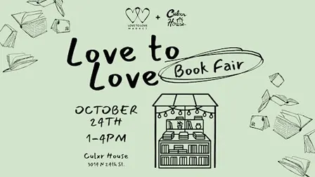 Love To Love: Book Fair & Market