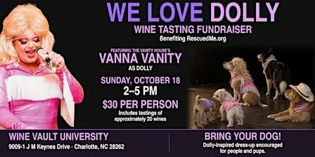 Bark Less, Wine More: A Dolly-Inspired Wine Tasting for RescuedMe