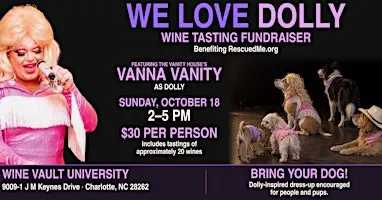 Bark Less, Wine More: A Dolly-Inspired Wine Tasting for RescuedMe