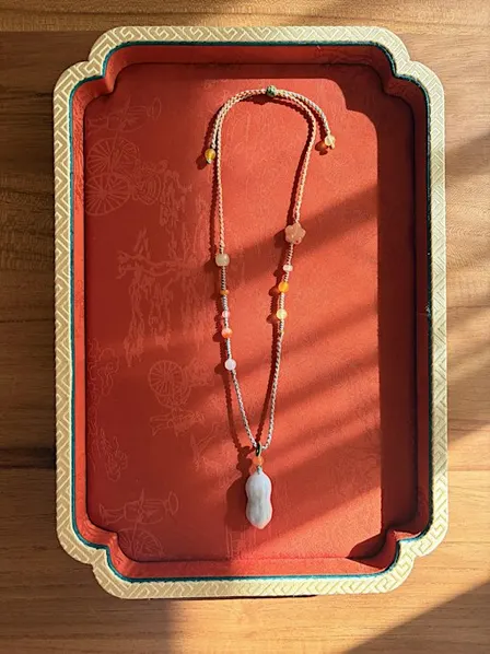 Braided necklace