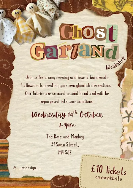 Ghost Garland Workshop