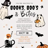 Books, Boo's & Bites