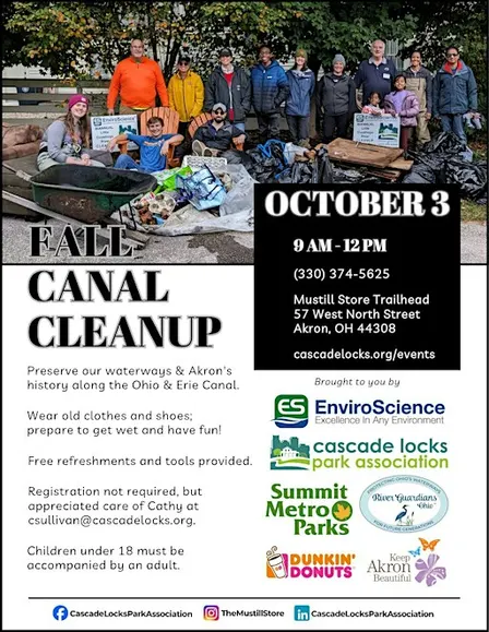 Fall Canal Cleanup
