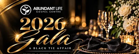 Abundant Life Gospel Centre 2026 Gala — A Black Tie Affair