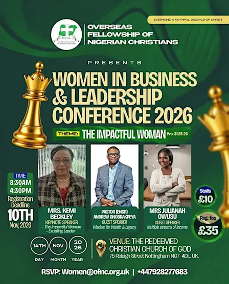 OFNC Women In Business and Leadership (WinBLe) Conference 2026