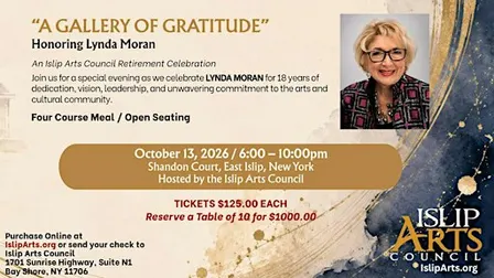 A Gallery of Gratitude: Honoring Lynda Moran