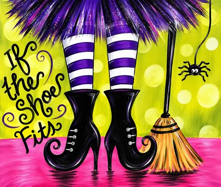 If The Shoe Fits Sip & Paint