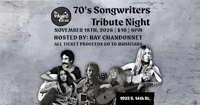 1970's Songwriters Tribute Night Live at The Inkwell