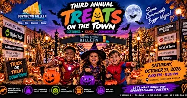 3rd Annual Treats on the Town
