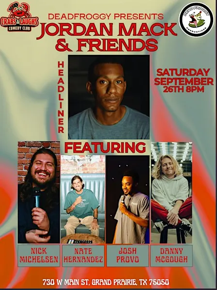 Comedy Showcase: Jordan Mack and Friends