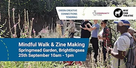 Mindful Walk & Zine Making at Springmead Garden