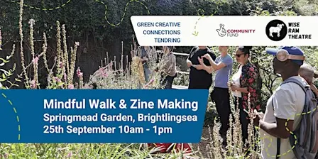 Mindful Walk & Zine Making at Springmead Garden