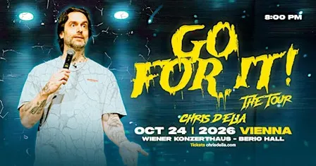 CHRIS D’ELIA: GO FOR IT TOUR – VIENNA
