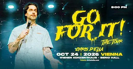 CHRIS D’ELIA: GO FOR IT TOUR – VIENNA