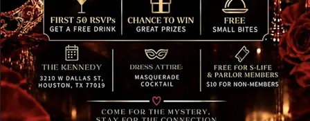 Houston Official Launch | A Masquerade Social