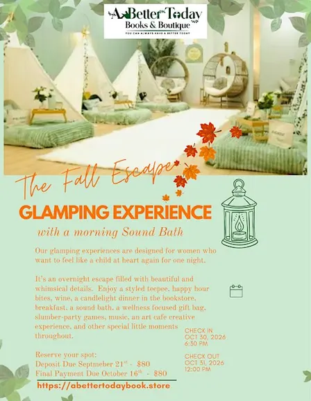 The Fall Escape Glamping Experience