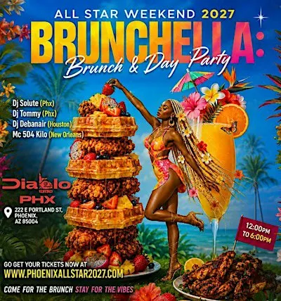 BRUNCHELLA: Brunch & Day Party: All Star Weekend 2027