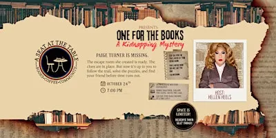 Drag Murder Mystery Night: One for the Books, A Kidnapping Mystery