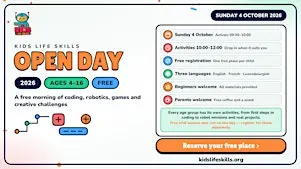 Kids Life Skills Open Day 2026 - Free Morning for Ages 4-16