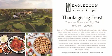 2026 Eaglewood Thanksgiving Holiday Buffet