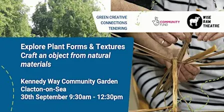 Explore Plant Forms and Textures: Craft an object from natural materials