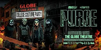 UNDRGRND PRESENTS: THE PURGE - Halloween Costume Party @ The Globe Theatre