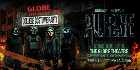 UNDRGRND PRESENTS: THE PURGE - Halloween Costume Party @ The Globe Theatre