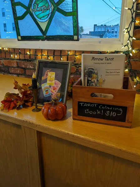 Tarot Readings at Lops Brewing's Halloween Party