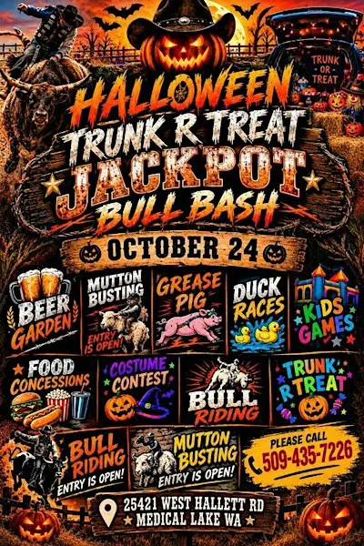 Halloween Trunk R Treat Jackpot Bull Bash