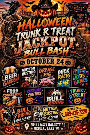 Halloween Trunk R Treat Jackpot Bull Bash