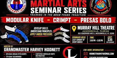 Jacksonville Martial Arts Seminar Series