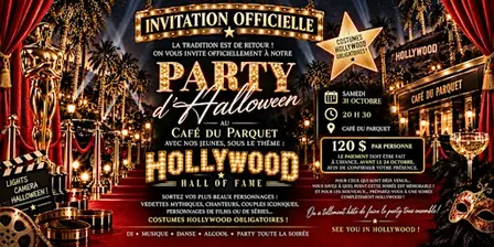 HALLOWEEN HOLLYWOOD PARTY COSTUMÉ