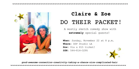 Claire and Zoe Do Their Packet