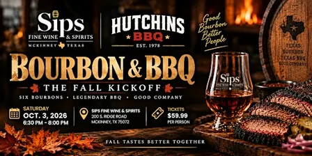 Sips Bourbon and BBQ Fall Kickoff.