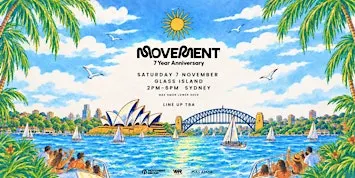 Movement 7 years Ft. Más Amor | Glass Island - Sat 7 Nov 2026